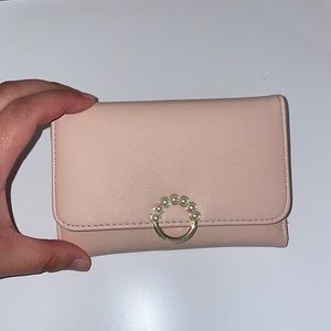 Light Pink Trifold Wallet